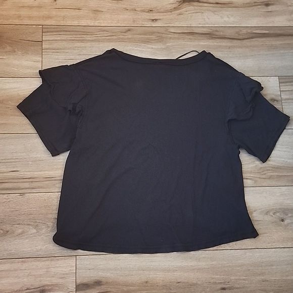 FREE PEOPLE We The Free Womens Blouse Abracadabra Black Size XS OB678375 - Picture 6 of 7